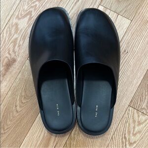 The Row Men's Elegant Black Slip-On Loafers